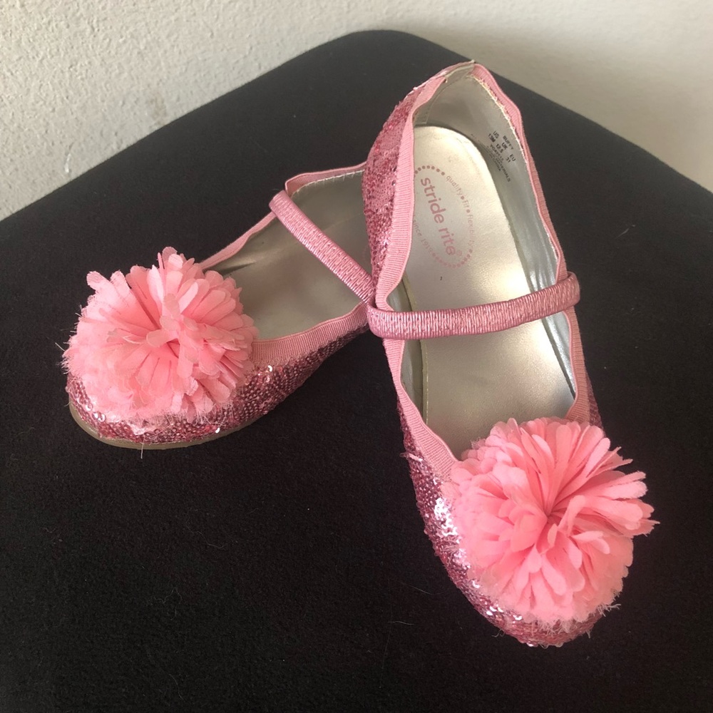 Stride Rite pink sequins shoes. Size 13. $10.